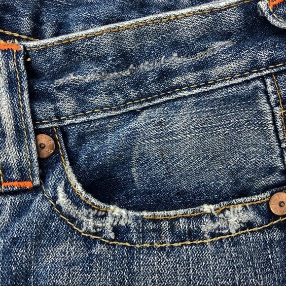 True Religion Flare Distressed Jeans Size 26 Women - Picture 10 of 11